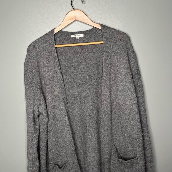 Madewell Kent Merino Wool Alpaca Blend Long Cardigan - Picture 4 of 9